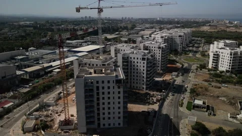 Rising Above the Project: Construction Time-lapse Stockbeeldmateriaal 247246959