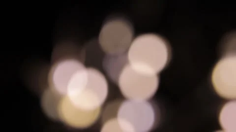 The rising and falling of cluster lights in the darkness Stockbeeldmateriaal 317482872