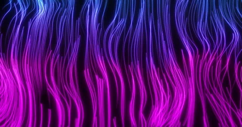 Rising and winding colored lines Stock Footage 305503286