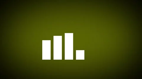 Rising bar chart animation with dollar coin symbol showing financial growth.. Stock Footage 341229052