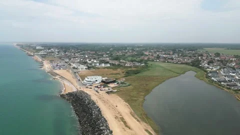 Rising up Beach Beach  Strut Pond Stock Footage 318112136