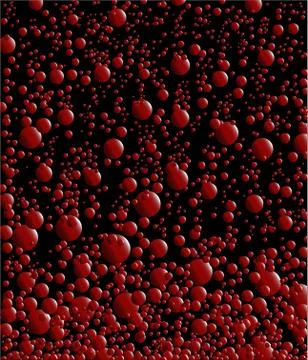 Rising bubbles Stock Illustration