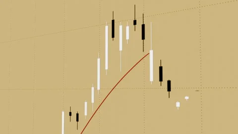 Rising chart and lines. Stock Footage 276175986