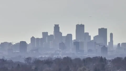 Rising City Stock Footage 266818482