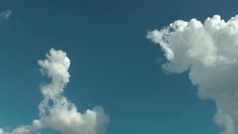 Rising Clouds Stock Footage 93320807
