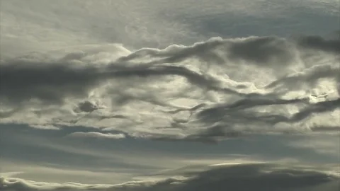 Rising clouds in the sky Video stock 74094155