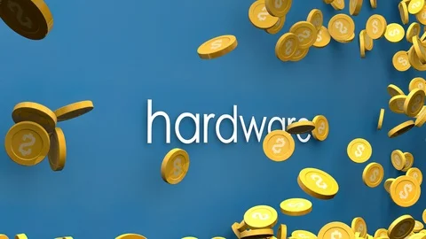 Rising cost of hardware animation. Stock Footage 106662411
