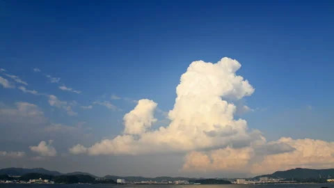 Rising Cumulonimbus Clouds 스톡 동영상 327532461