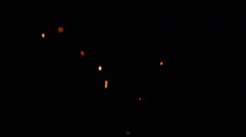 Rising Embers, Low Flames (25fps) Video stock 59270883