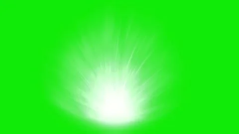 Rising energy rays motion graphics with green screen background Stock Footage 337489138