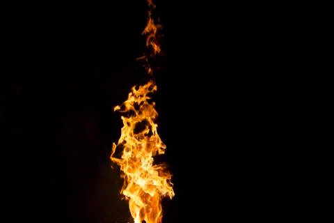 Rising Flames Stockfoto's