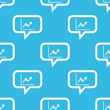 Rising graphic message pattern Stock Illustration