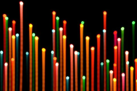 Rising lights Stock Photos