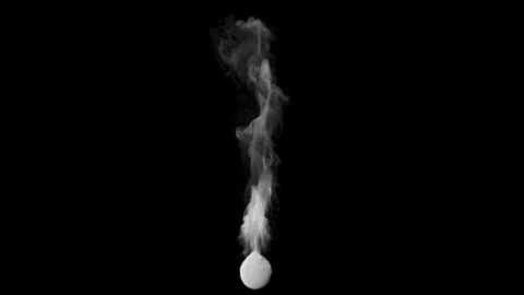 Rising long Smoke 2 Video stock 336329530