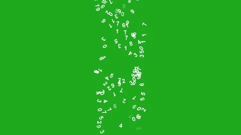 Rising numbers up green screen motion graphics Stock Footage 276200697