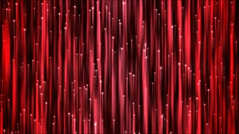 Rising Particle Beams Background Animation - Loop Red Stock Footage 73968622
