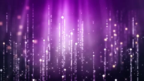 Rising Particle Title Loop 스톡 After Effects