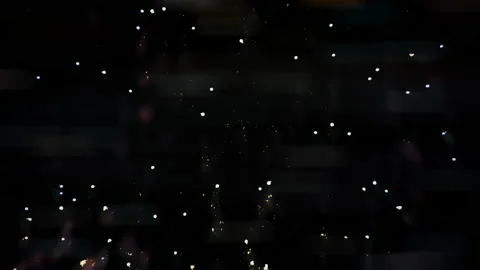 Rising Particles with Angular Lens Reflections Видео 148392980