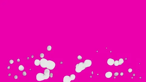 Rising pink steam on a black background. Effect of magical smoke for a Stock Footage 334716603