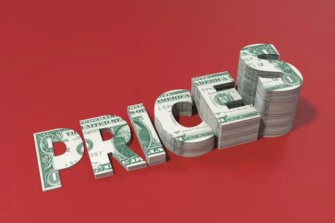 Rising Prices Stock Illustration