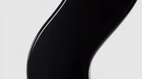 Rising Scale up Black Question Mark Transition Isolated on alpha background Stock Footage 237597975