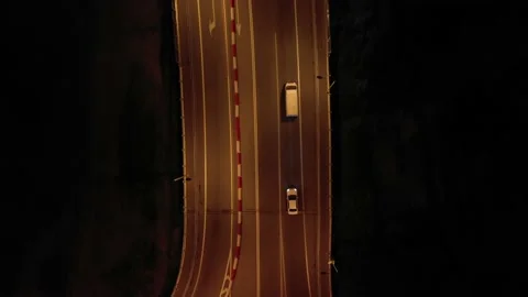 Rising shot the huge spectacular elevated highway and roads, bridges, traffic at 库存影片 150722790