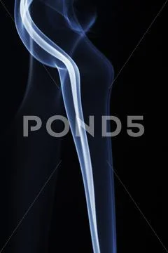 Rising smoke Stock Photos