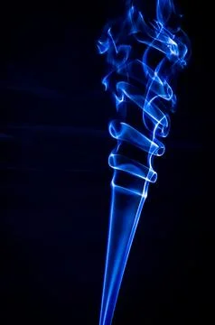 Rising smoke Stock Photos