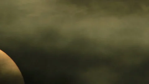 Rising sun close up view Stock Footage 135411428