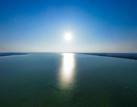 Rising Sun in the Sky Stock Photos