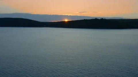 Rising Sunset 4K Stock Footage 129816022