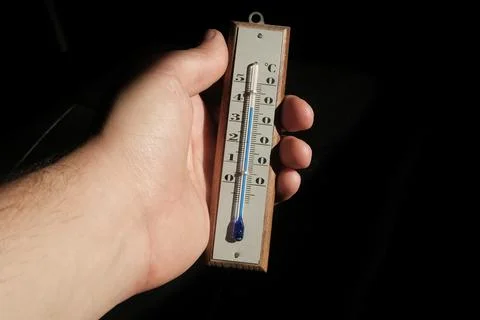Rising temperature on a thermometer Stock-Fotos