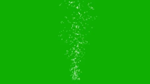 Rising underwater bubbles green screen m... | Stock Video | Pond5