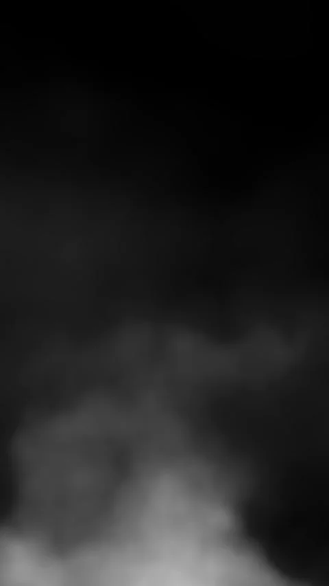 Rising wall of realistic smoke steam vertical video 스톡 동영상 321306953