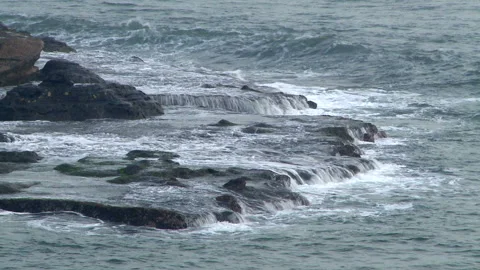 Rising Waves Stock Footage 327576867