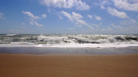 Rising Waves Stock Footage 327611523