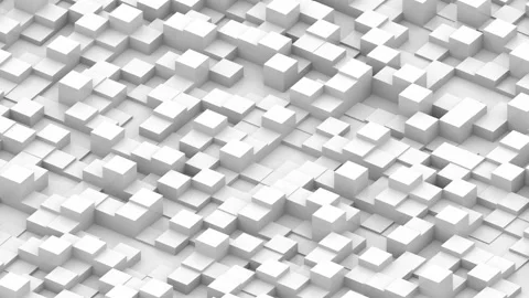 Rising white pillars. Seamless loop. Stock Footage 121425935