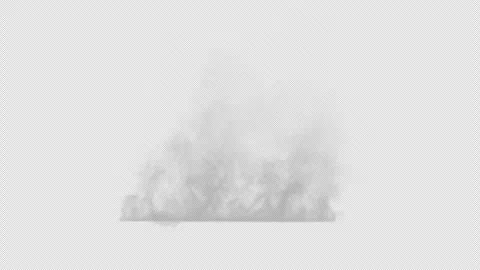 Rising White Smoke Mist Alpha Channel Loop 스톡 동영상 334905745