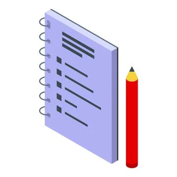 Risk analysis icon isometric vector. Business low Illustrazione stock
