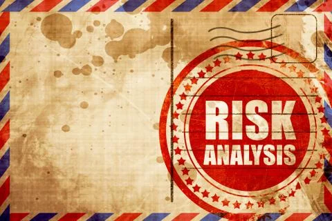 Risk analysis Stock Illustration