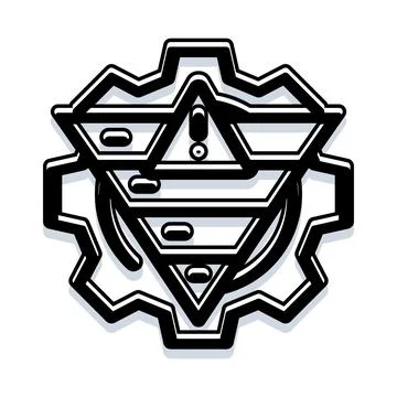 Risk analysis process identifying potential problems Illustration