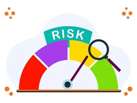 Risk Analyzer Concept Illustration Stock Illustration