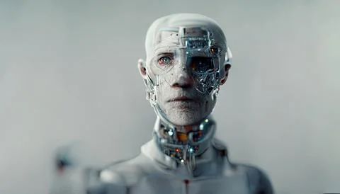 Risk of Artificial Intelligence. 스톡 일러스트