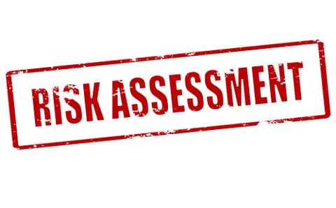 Risk assessment Illustrazione stock