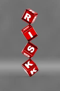 Risk concept Stock-Illustration