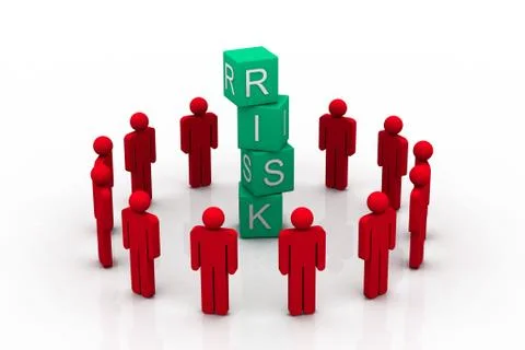 Risk concept Stock Illustration