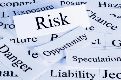 Risk concept Stock Photos