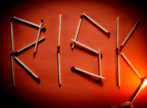 Risk concept Stock Photos