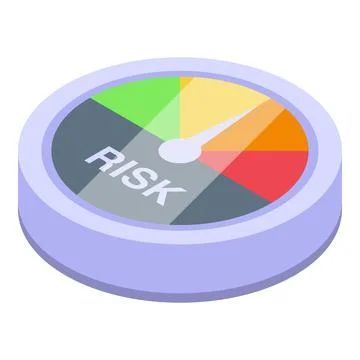 Risk data icon isometric vector. Business management Illustration