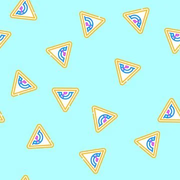 Risk esg vector seamless pattern Stock Illustration